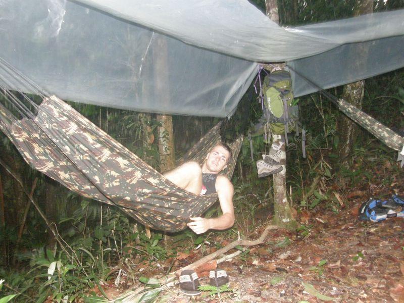Nocování v džungli - Brazílie- Amazonie a Manaus