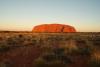 Ayres Rock / Uluru v zapadajícím slunci 3 - Centrální Austrálie