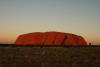 Ayres Rock / Uluru v zapadajícím slunci 5 - Centrální Austrálie