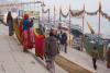 Promenáda po Ghátech svaté řeky Gangy - Indie - Posvatne mesto Varanasi