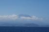 Sopka na severovýchodě Bali- pohled z lodi cestou na Lombok - Indonésie- Lombok