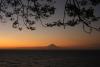Sopka na severovýchodě Bali- pohled z Lomboku - Indonésie- Lombok