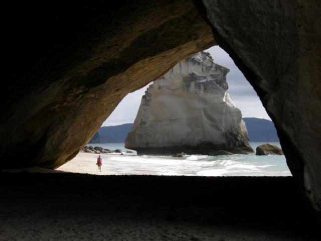 Cathedral Cove - Nový Zéland