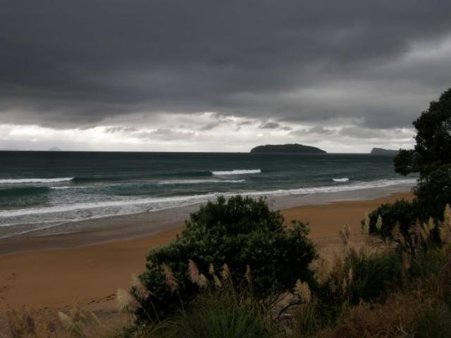 Pláž na Coromandel - Nový Zéland