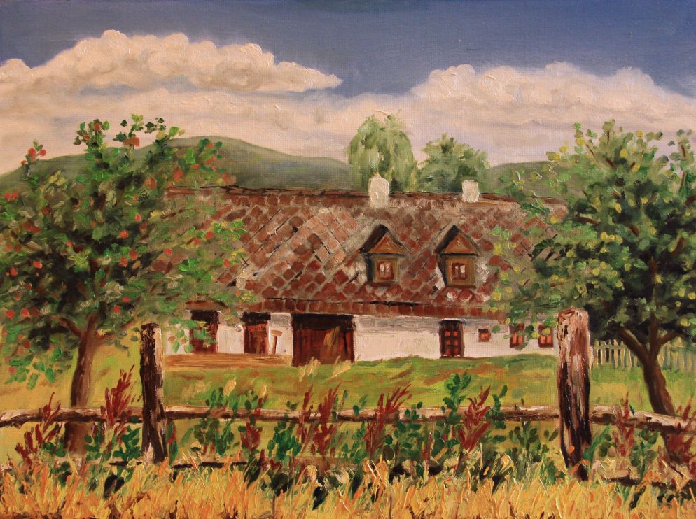 Obraz - Domeček nad Dolním Těšovem