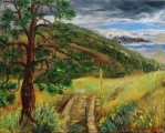 Okanagan plein-air 3 - oil painting