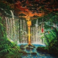 Paradise - oil painting