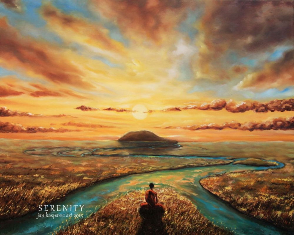 Oil painting - Serenity
