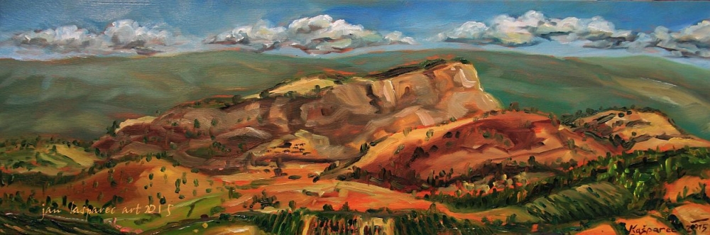 Oil painting - Okanagan plein air 2015 III