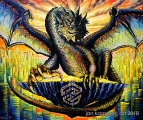 Hoard Dragon (commission for Hoard co.) - olejomalba, obraz