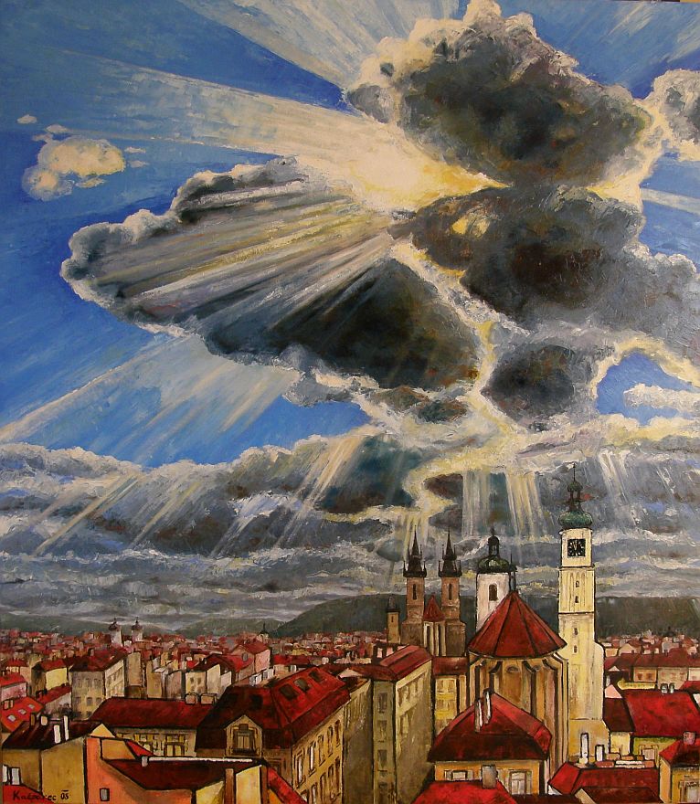 Obraz - Střechy