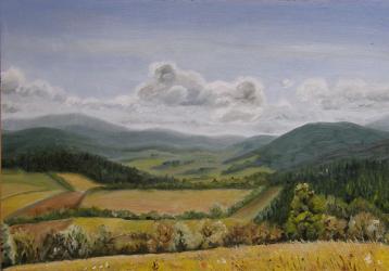 The view from Adam - oil painting